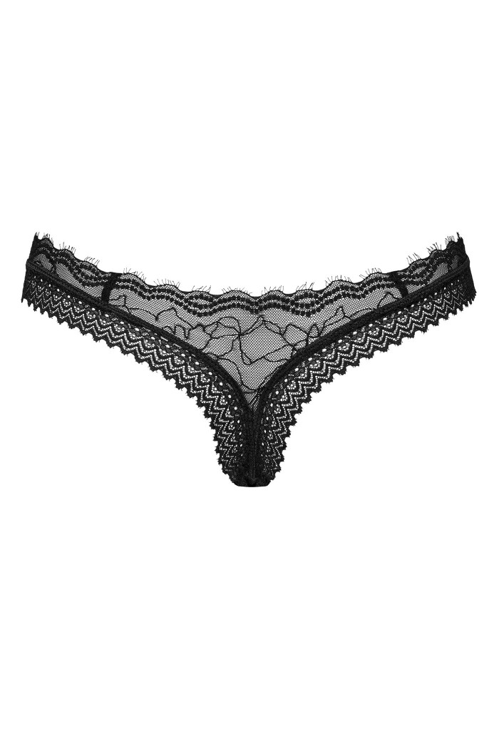 Трусики-стринг кружевные Obsessive Medilla