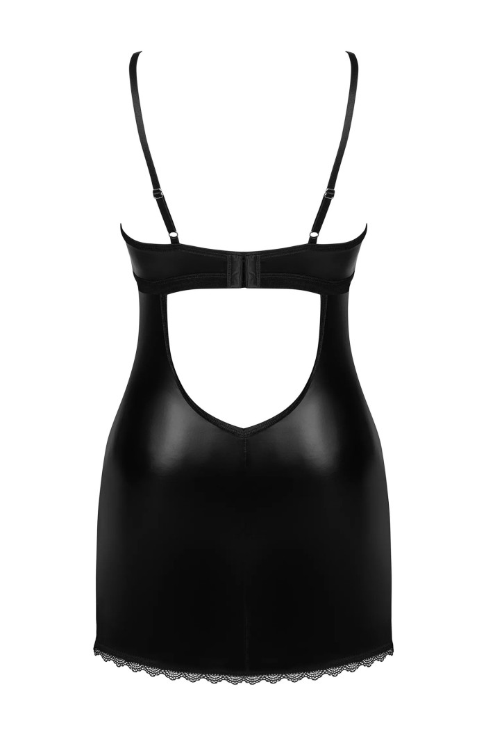 Сукня латексна під шкіру Obsessive Norides chemise