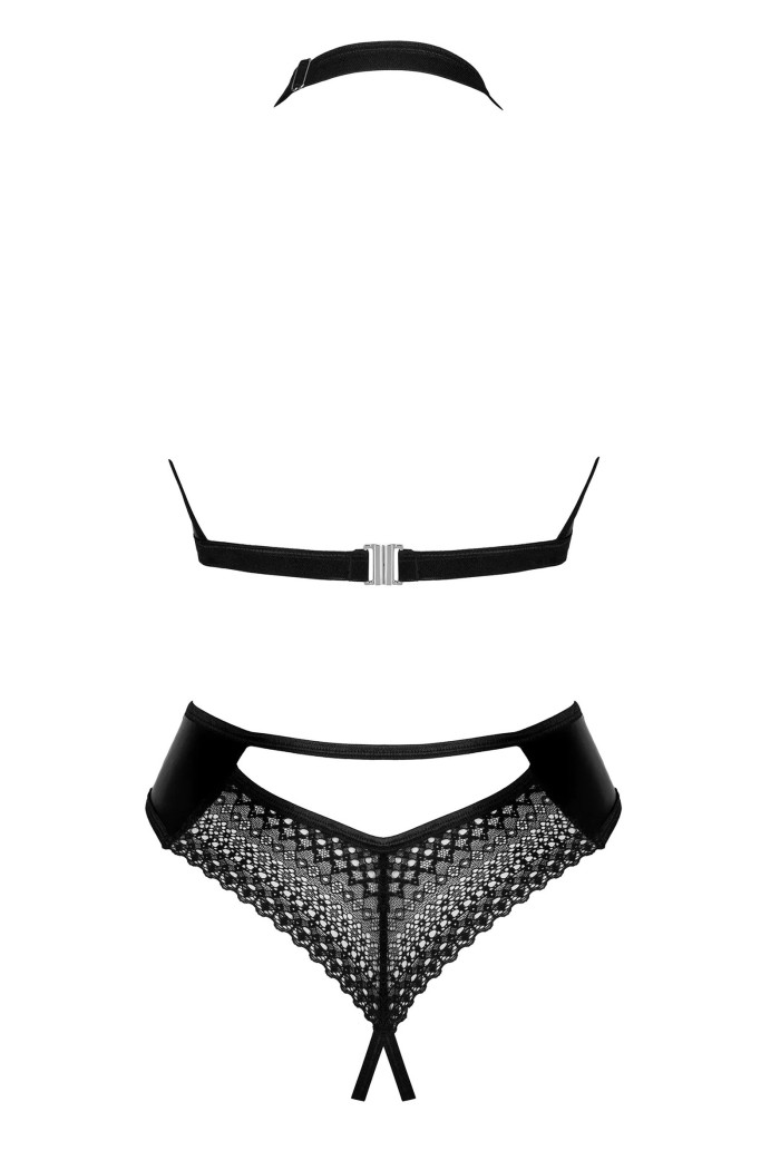 Боди латексное открытое с доступом Obsessive Norides otwarte