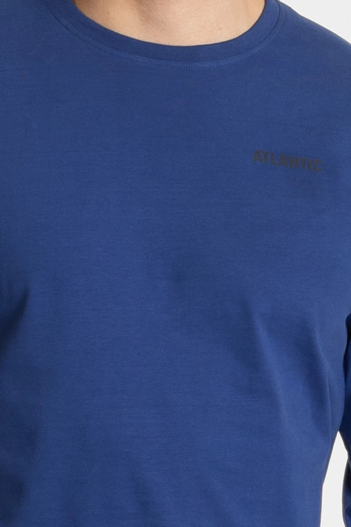 Чоловічий комплект-піжама з принтом Atlantic NMP-361/04 Peach Effect