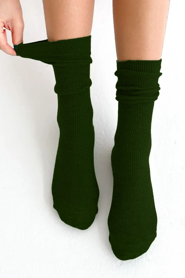 Шкарпетки в рубчик з кашеміром InSecret BY561-4