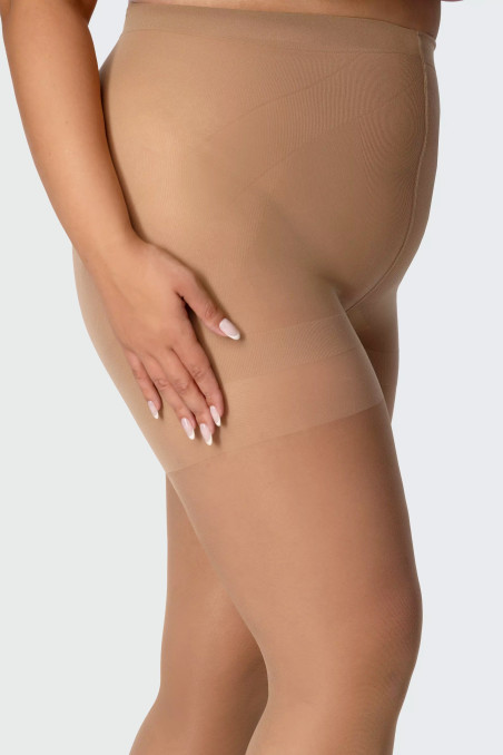 Корректирующие колготки большого размера MONA Shaping 30