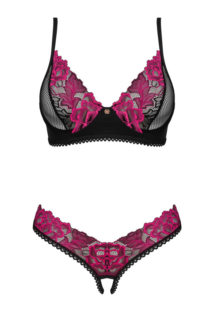 Комплект белья с доступом Obsessive Rosenty set