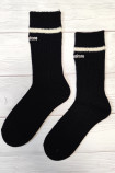 Шкарпетки теплі в рубчик з вовною альпаки Aura.Via NBX959