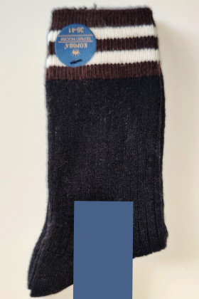 Шкарпетки теплі з вовною в рубчик InSecret B2518-1