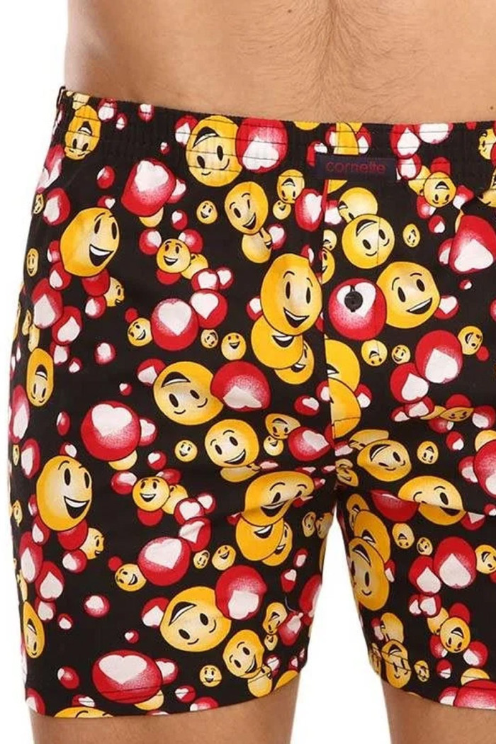 Труси-боксери з принтом Смайли Cornette 048/03 Emoticon 2