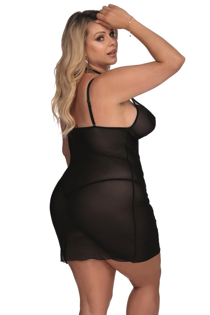 Сорочка облегающая большого размера Anais Calista