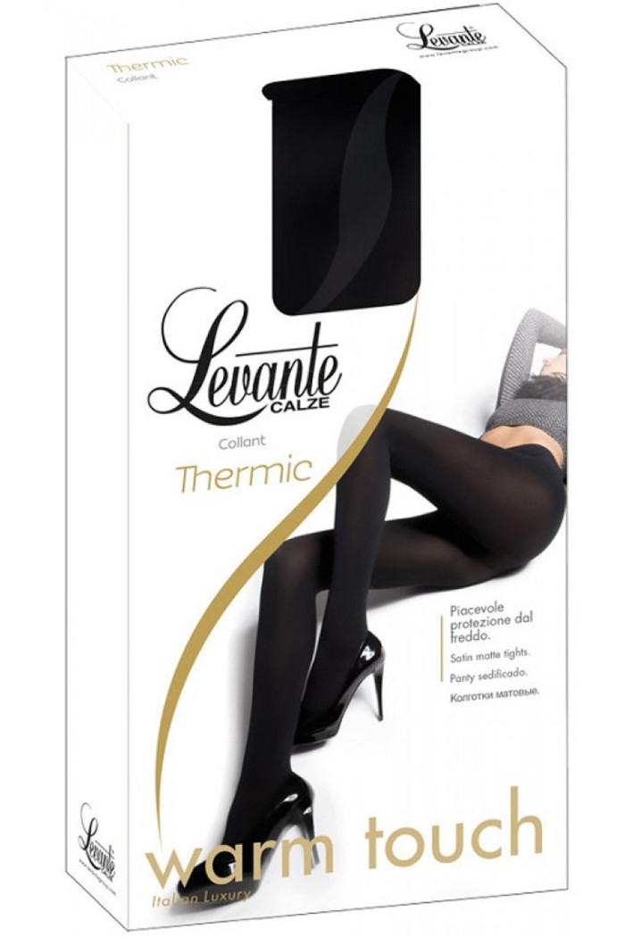 Колготки щільні з термоефектом LEVANTE Thermic 100 den