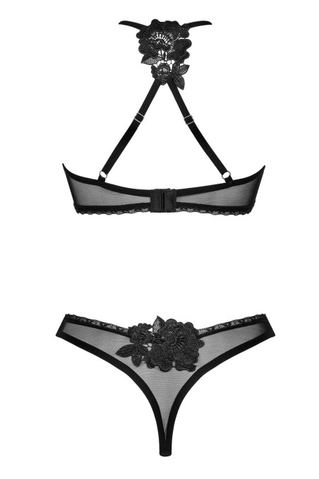 Комплект білизни прозорий Obsessive Latinesa set