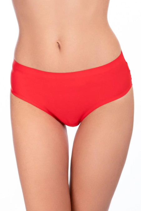 Трусики слип бесшовные Julimex Cheekie Red