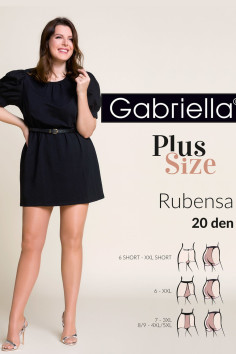 Колготки большого размера Gabriella Rubensa 20 den Plus Size 2