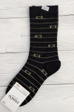 Шкарпетки бавовняні в смужку InSecret Coalo BM6013-05