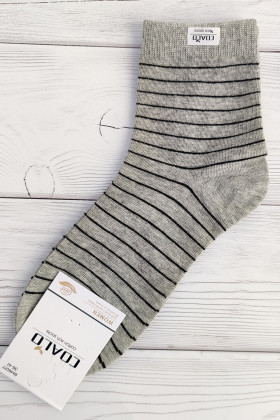 Шкарпетки бавовняні в смужку InSecret Coalo BM6017-03