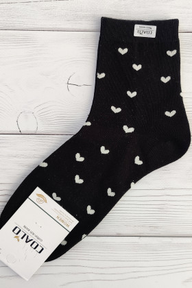 Шкарпетки бавовняні з Сердечками InSecret Coalo BM6017-05
