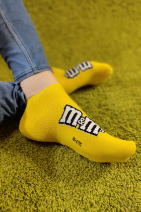 Шкарпетки короткі з принтом M&M's Coalo BH6011