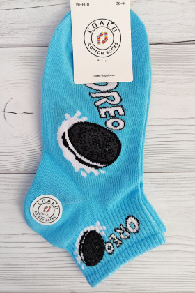 Шкарпетки короткі з принтом Oreo Coalo BH6011