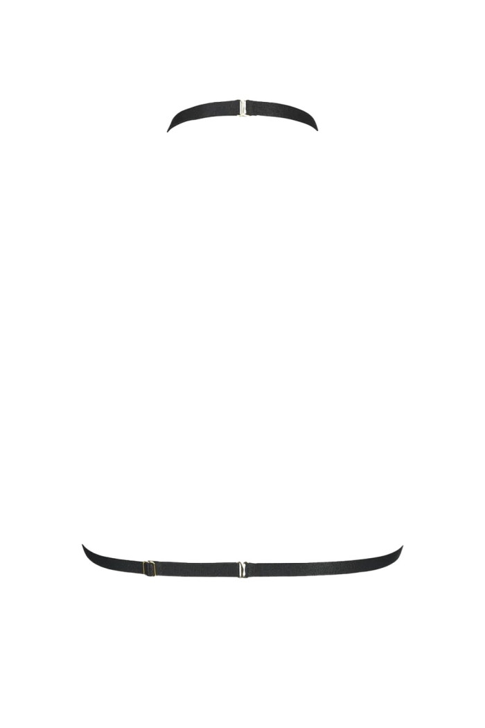 Портупея на бюст із еластичних ремінців Anais Zoey