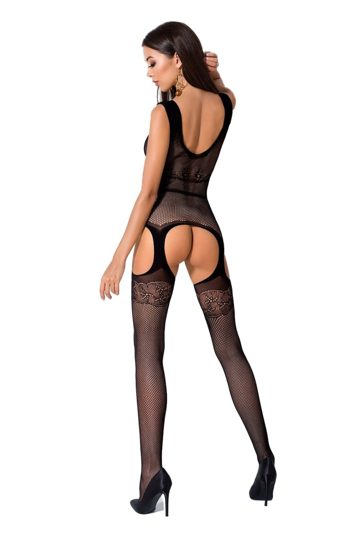 Бодистокинг ажурный с вырезом Passion BS 062