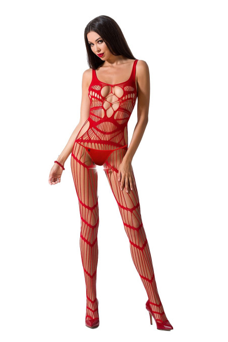 Комбінезон-сітка з вирізом Passion BS 058