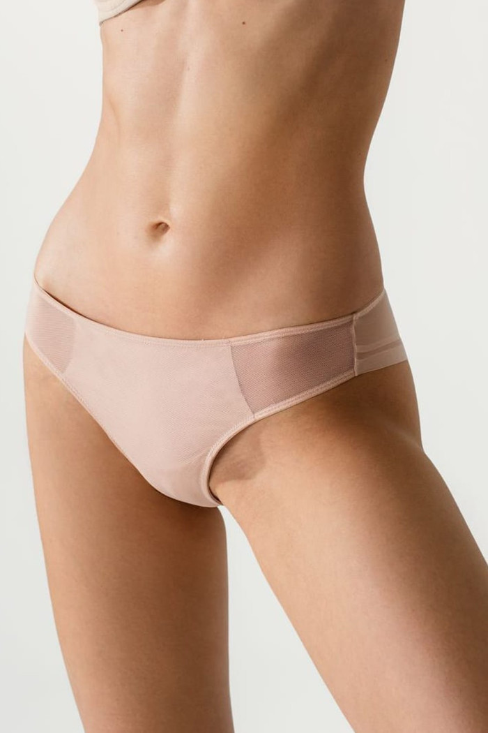 Трусики-бразиліани з сіточкою Luna L5135BR-M Antia