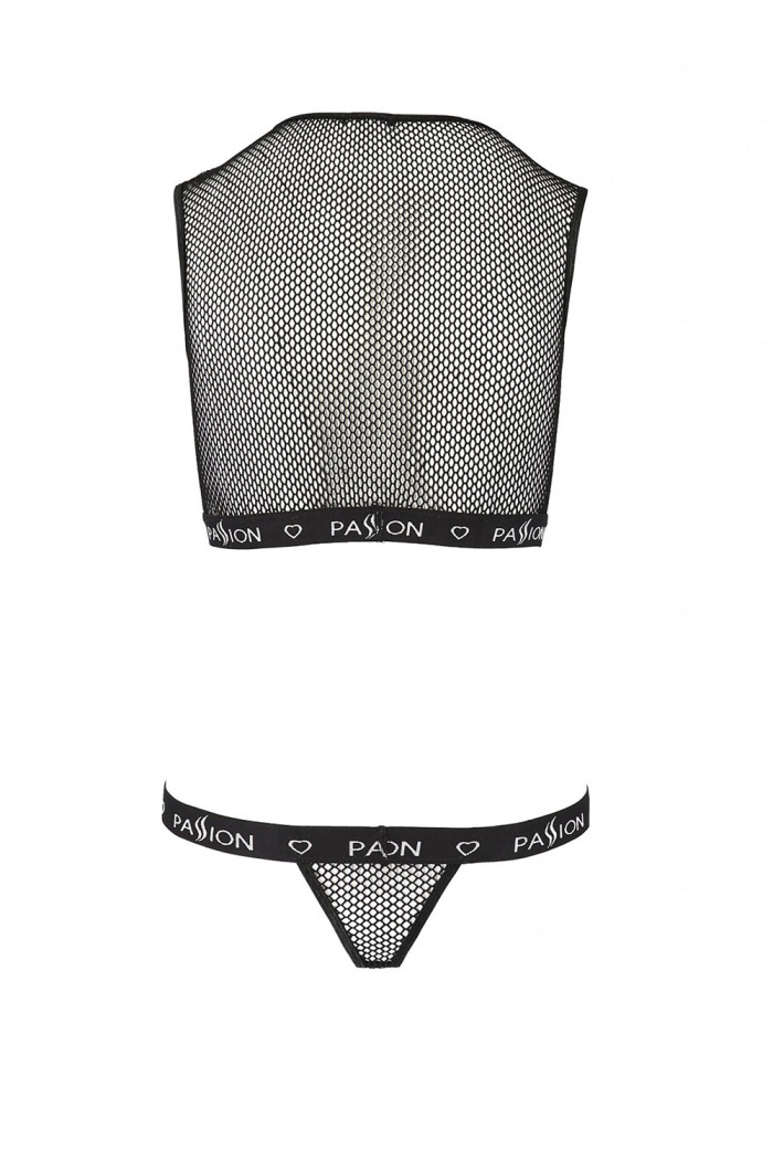 Комплект з сітки з напіввідкритим топом Passion Debra