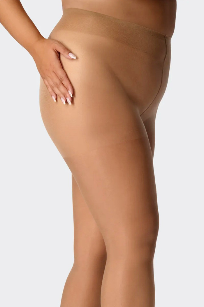 Колготки большого размера Mona Charlotte 20den