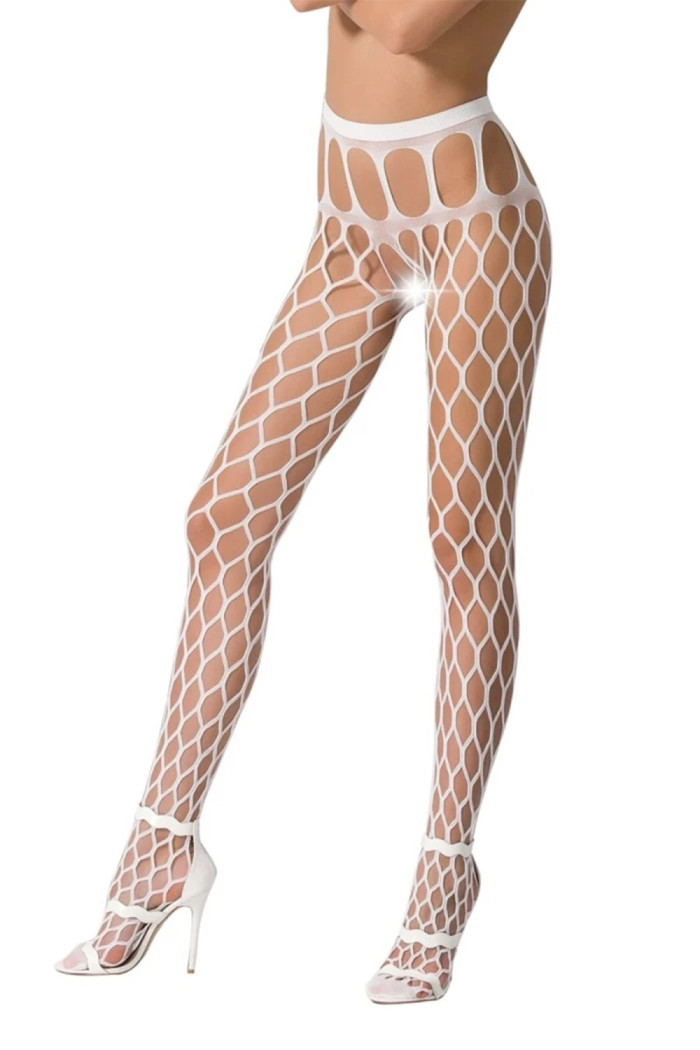 Колготки с вырезом в крупную сетку Passion S021 | InSecret.ua