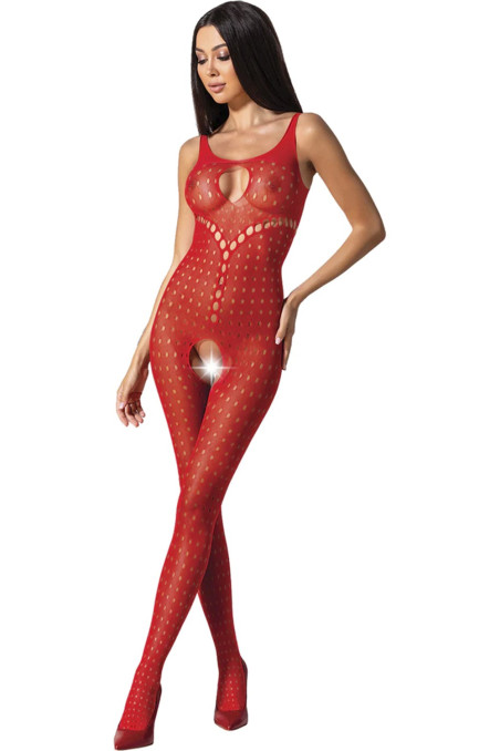 Комбінезон-сітка з відритим доступом Passion BS 078