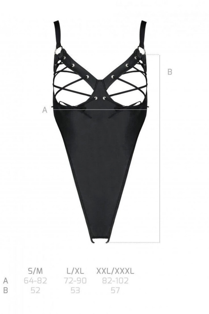 Боди под кожу с открытым доступом Passion Celine