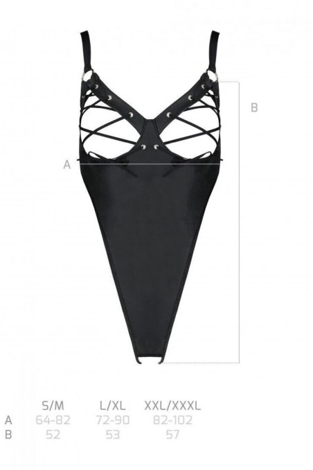 Боди под кожу с открытым доступом Passion Celine