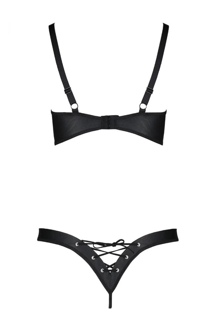 Комплект под кожу с открытыми чашками Passion Celine bikini