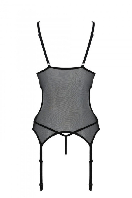 Корсет прозрачный с трусиками Passion Christa corset