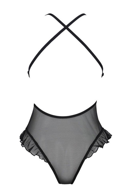 Боді прозорий з відкритими чашками Passion Dolly