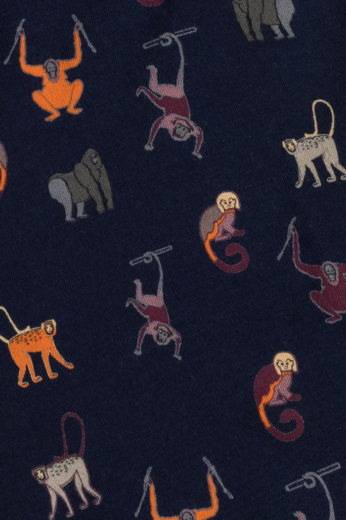 Труси-боксери з принтом Мавпочки Atlantic 2MH-064 (2 шт)