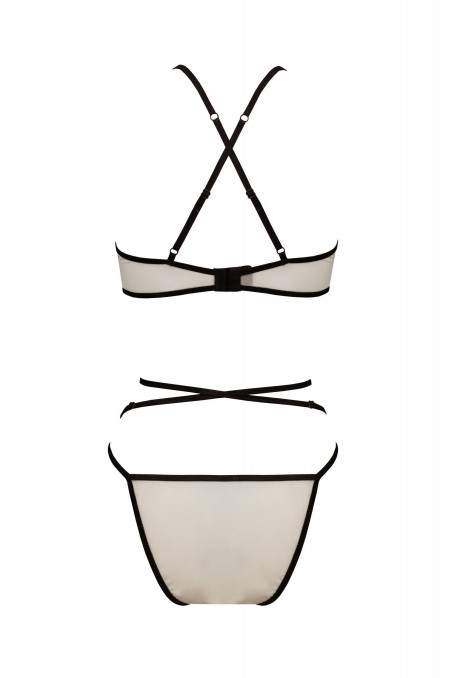 Комплект белья кружевной - бюст и трусики Passion Chika