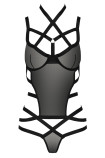 Корсет и трусики с широкими ремешками Passion Hagar corset