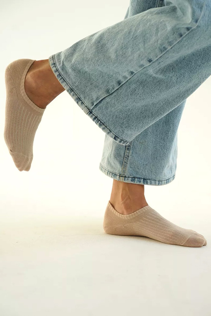 Шкарпетки короткі бавовняні в рубчик Master 0004 Sport