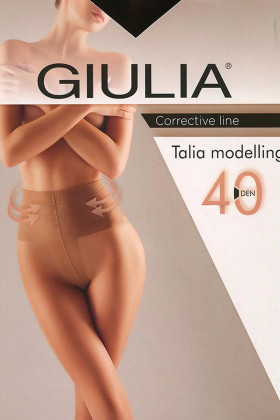 Колготки с утягивающим поясом GIULIA Talia Modelling 40