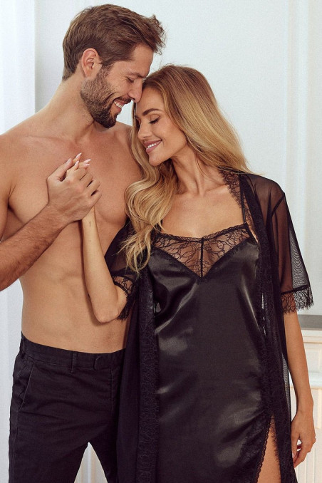 Сорочка с халатиком и трусиками Livia Corsetti Mishan