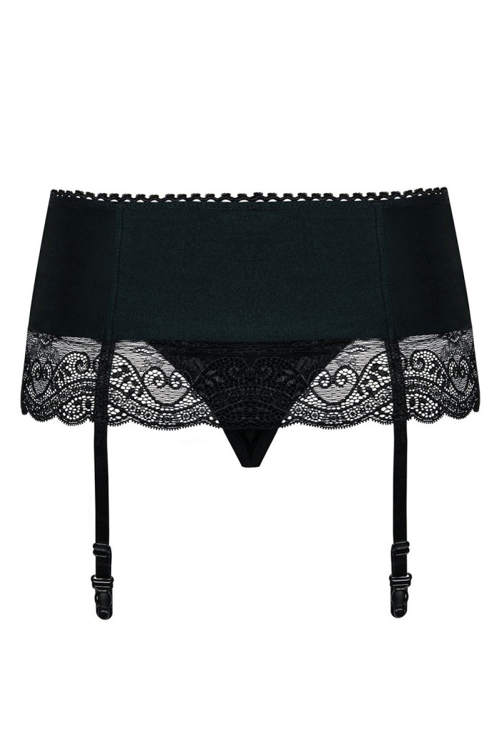 Пояс для чулок с трусиками Obsessive Miamor