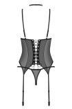 Корсет кружевной с трусиками Obsessive Donarella corset