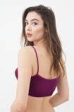 Tоп на тонких бретелях Giulia Brassiere Top Magenta Purple