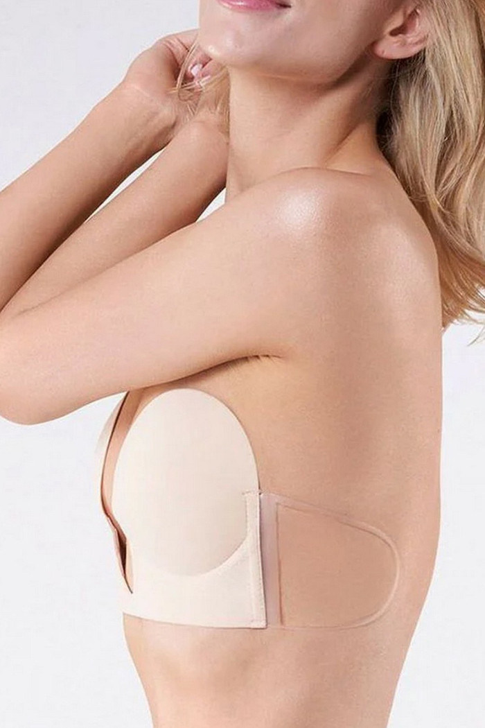 Бюстгальтер силіконовий з глибоким декольте Julimex Vibra