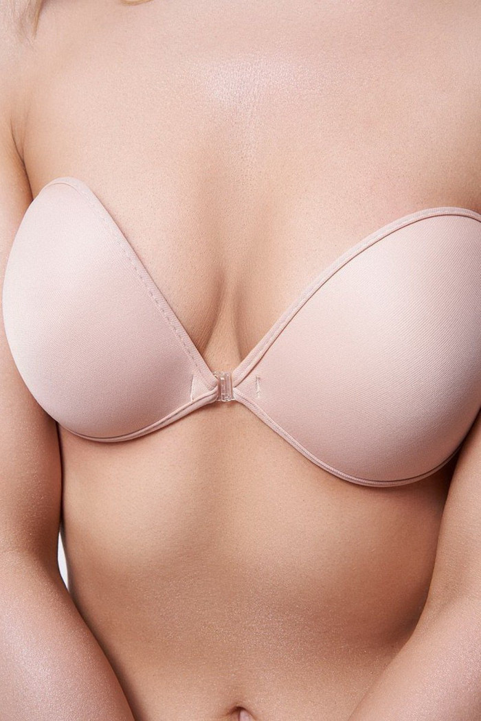 Бюстгальтер-невидимка тканевый на силиконе Julimex BS-02