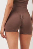 Шорты бесшовные с эффектом пуш-ап GIULIA Shorts Shape DEEP TAUPE