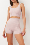 Шорти безшовні з ефектом пуш-ап GIULIA Shorts Shape BURNISHED LILAC