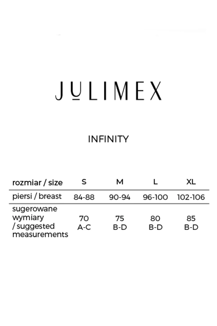 Бюстгальтер-топ безшовний зі знімними чашками Julimex Infinity Top