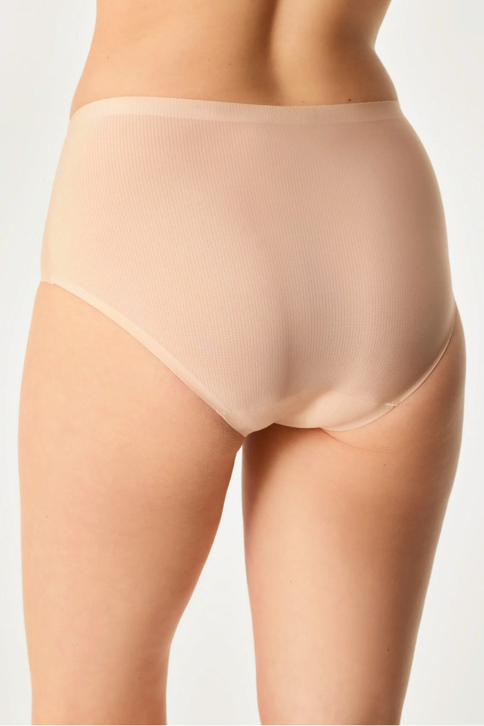 Трусики безшовні високі в рубчик Julimex Avia Maxi