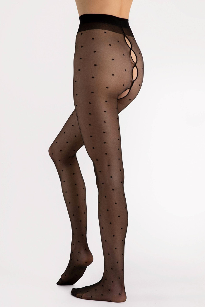 Колготки эротические с вырезом FIORE BOLD DREAM 20d O5039
