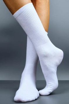 Шкарпетки високі з резинкою в рубчик MasterStep 0251 Unisex 2